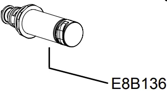 Inverseur chromé bain/douche Modulo - Jacob Delafon Réf. E8B136-CP
